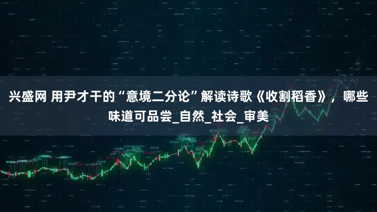 兴盛网 用尹才干的“意境二分论”解读诗歌《收割稻香》，哪些味道可品尝_自然_社会_审美